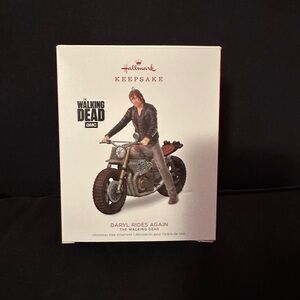 Hallmark Keepsake Daryl on Motorcycle Ornament